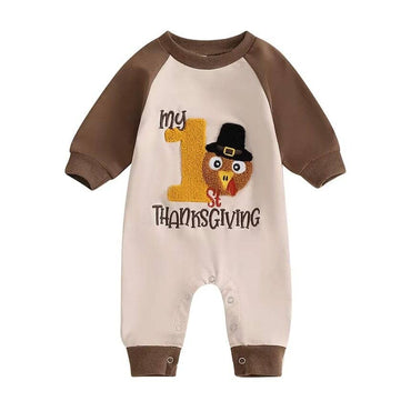 My First Thanksgiving Baby Jumpsuit