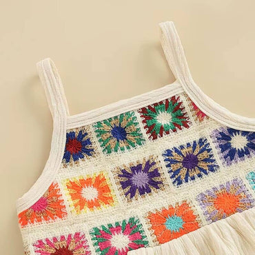 Boho Sunshine Denim Toddler Set