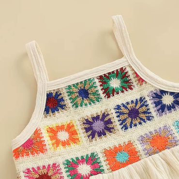 Boho Sunshine Denim Toddler Set