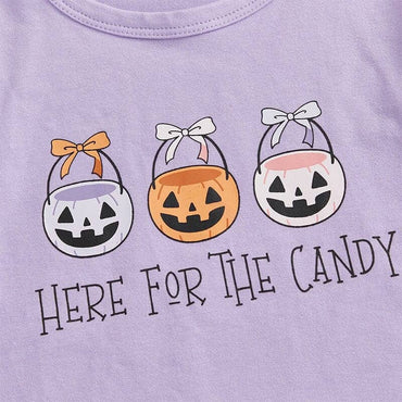 Here For The Candy Flared Pants Toddler Set