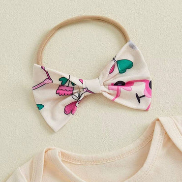 Daddy's Little Caddy Flared Pants Baby Set