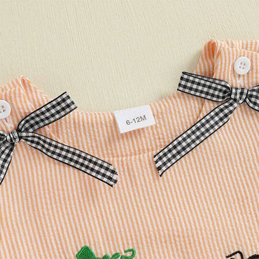 Sleeveless Boo Halloween Toddler Dress