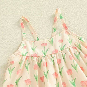 Sleeveless Tulip Toddler Set