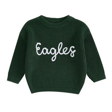 Eagles Knit Baby Sweater