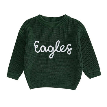 Eagles Knit Baby Sweater