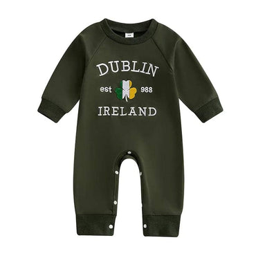 Long Sleeve Dublin Baby Jumpsuit