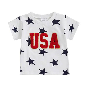USA 4th of July Toddler Tee