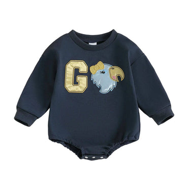 Long Sleeve Hawk Baby Bodysuit