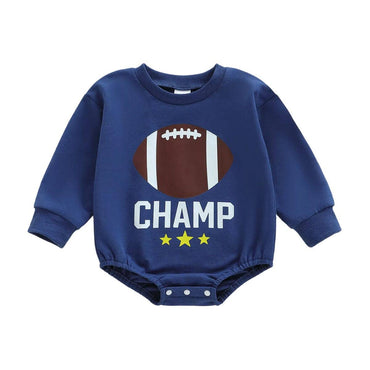 Long Sleeve Football Champ Baby Bodysuit
