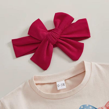 Short Sleeve 4th of July Era Baby Bodysuit