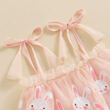 Easter Bunny Tutu Toddler Dress