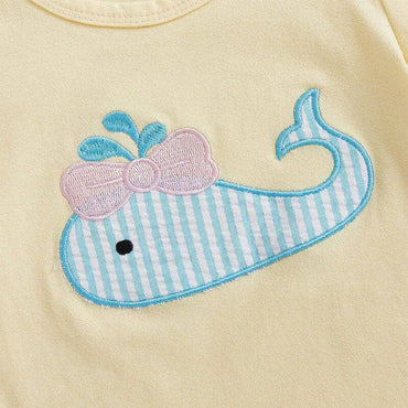 Short Sleeve Whale Toddler Set