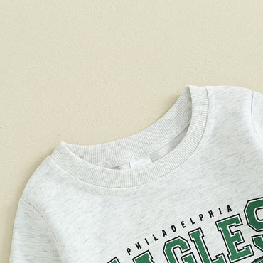 Long Sleeve Eagles Baby Set