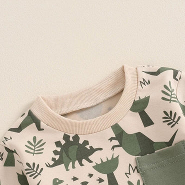Long Sleeve Dinosaurs Toddler Set