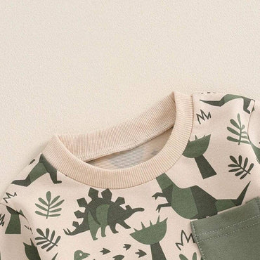 Long Sleeve Dinosaurs Toddler Set
