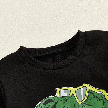 Long Sleeve Cool Dino Camo Toddler Set