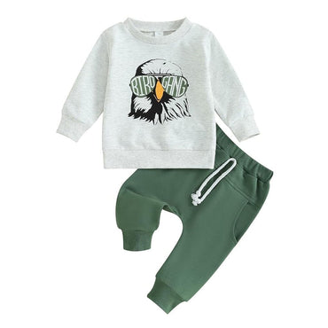 Long Sleeve Bird Gang Baby Set