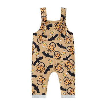 Sleeveless Halloween Baby Jumpsuit