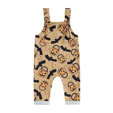 Sleeveless Halloween Baby Jumpsuit