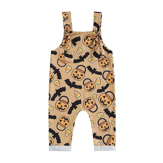 Sleeveless Halloween Baby Jumpsuit