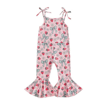 Summer Vibes Sleeveless Toddler Jumpsuit