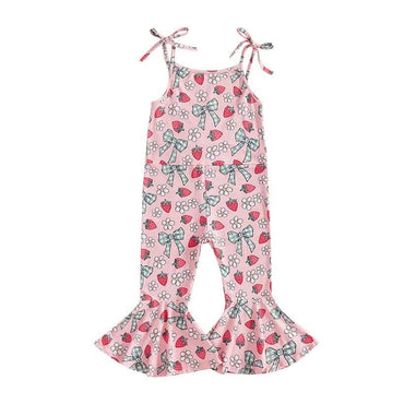 Summer Vibes Sleeveless Toddler Jumpsuit