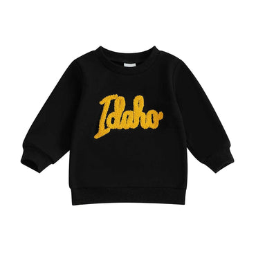 College Football Baby Sweatshirt Black 3-6 M
