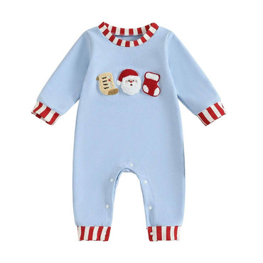 Long Sleeve Christmas Magic Baby Jumpsuit
