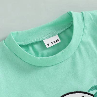 Short Sleeve Follow Me To The Sea Toddler Set