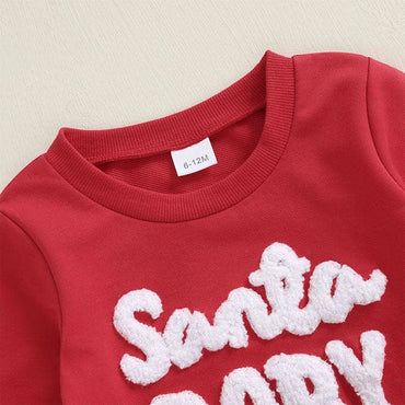 Long Sleeve Santa Baby Set