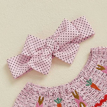 Vintage Easter Polka Dot Toddler Dress