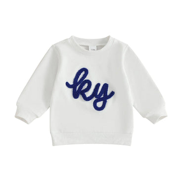 College Football Baby Sweatshirt White 3-6 M
