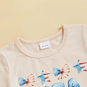 USA Bows Toddler Tee