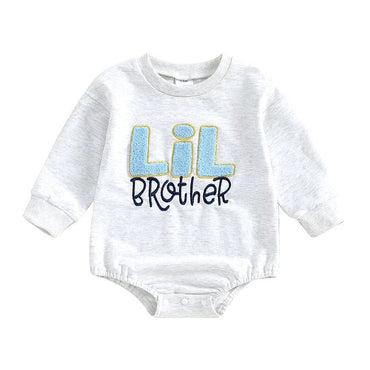 Long Sleeve Lil Brother Baby Bodysuit