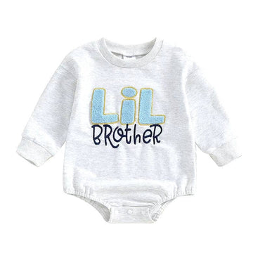 Long Sleeve Lil Brother Baby Bodysuit