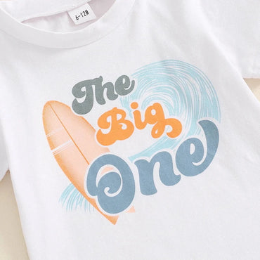 The Big ONE Surfer First Birthday Set