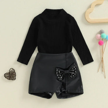 Black Skort Toddler Set