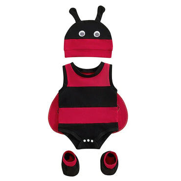 Ladybug Baby Romper Costume 0-3 M