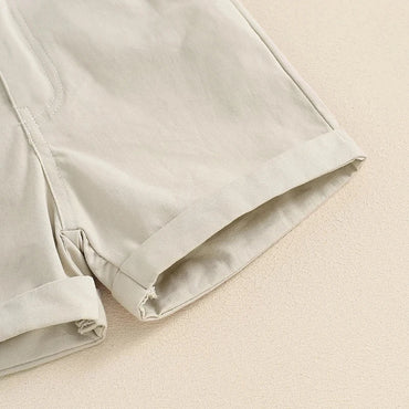 Classic Polo Shirt And Shorts Toddler Set