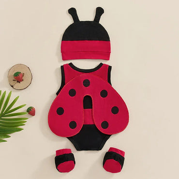 Ladybug Baby Romper Costume