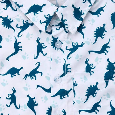 Navy Dinosaurs Toddler Set