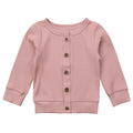 Knitted Baby Cardigan Pink 9-12 M 
