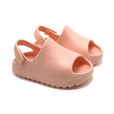 Pink Strap Rubber Toddler Slides