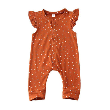 Polka Dot Ruffles Baby Jumpsuit