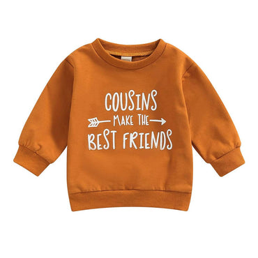 Best Friends Baby Sweatshirt Brown 3-6 M