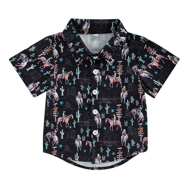 Black Cowboys Toddler Shirt
