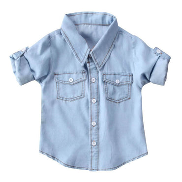 Denim Toddler Shirt