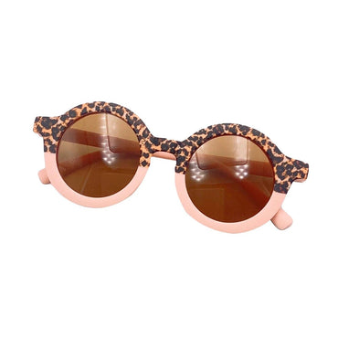 Retro Leopard Sunglasses Pink