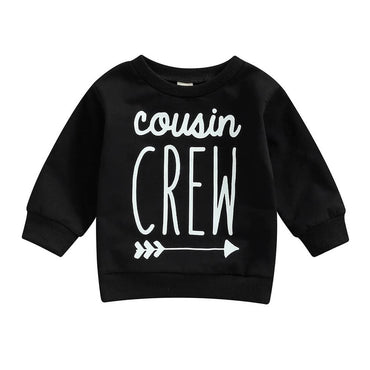 Cousin Crew Baby Sweatshirt Black 3-6 M