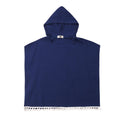 Solid Hooded Toddler Cover-Up Blue 4T 